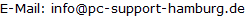 E-Mail PC Support Hamburg
